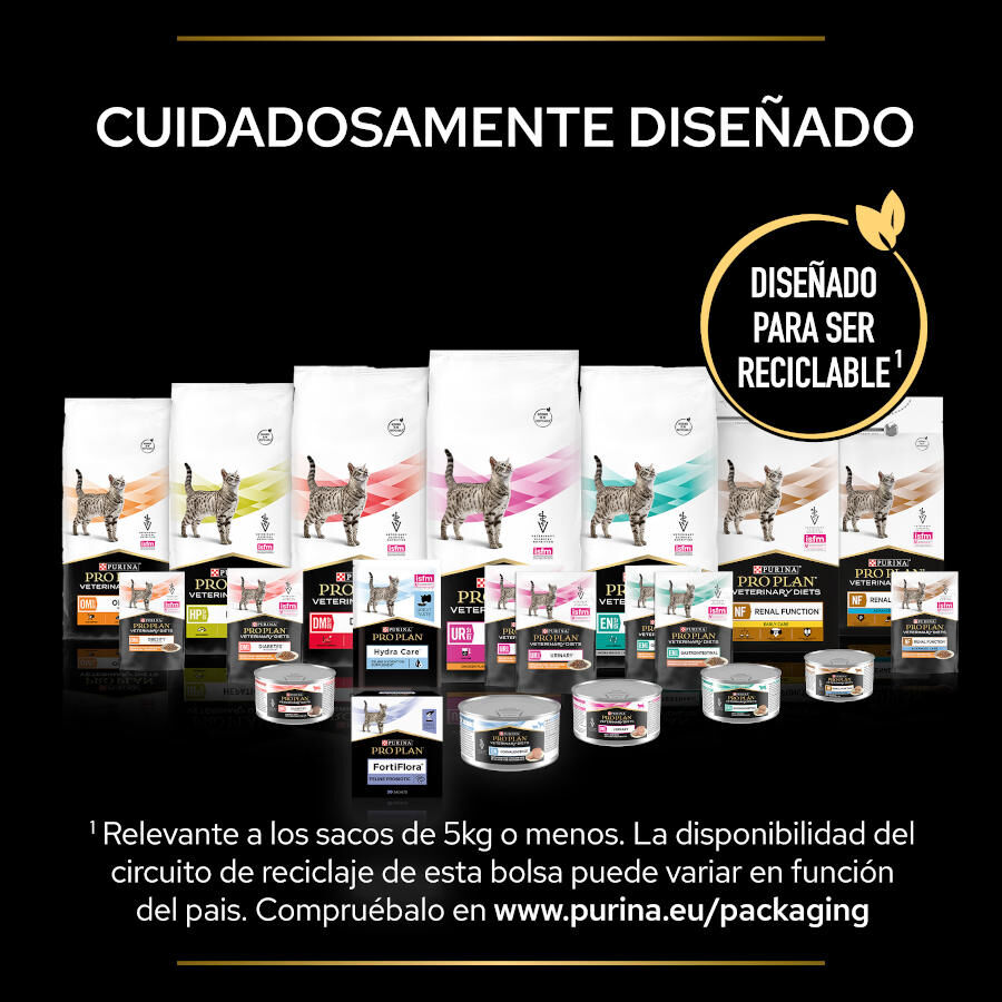 10 sobres x 85 g Pro Plan Veterinary Diets Feline En Gastrointestinal Salm&oacute;n en Salsa sobre para gatos, , large indicador imagen numero 8